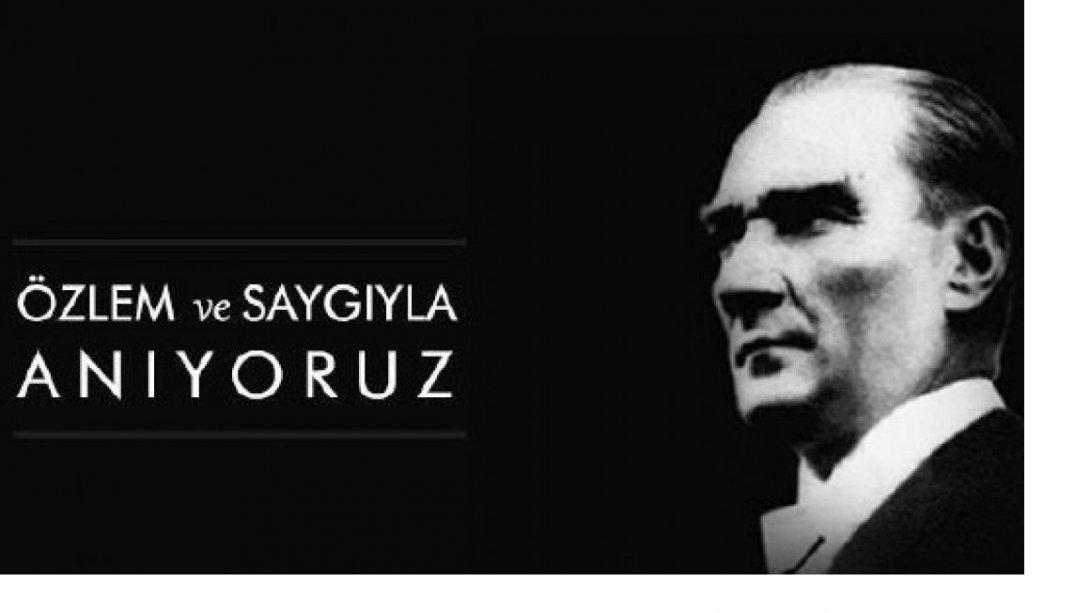 Atatürkün ebediyete irtihalinin 80. yıl dönümü