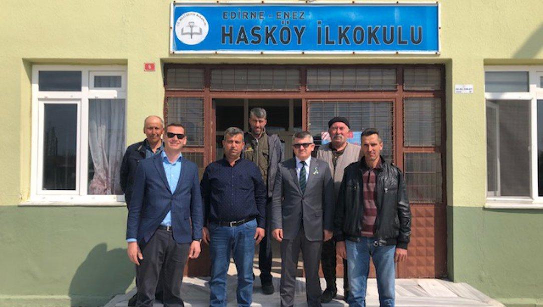 Hasköy İlkokulu/Ortaokulu Okul Aile Birliği Yönetim Kurulu ile Toplantı 