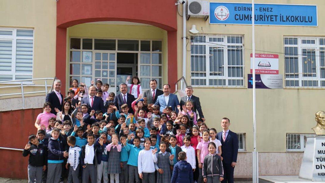İl Milli Eğitim Müdürümüz Sayın Dr. Önder ARPACI ilçemiz okullarını ziyaret etti.