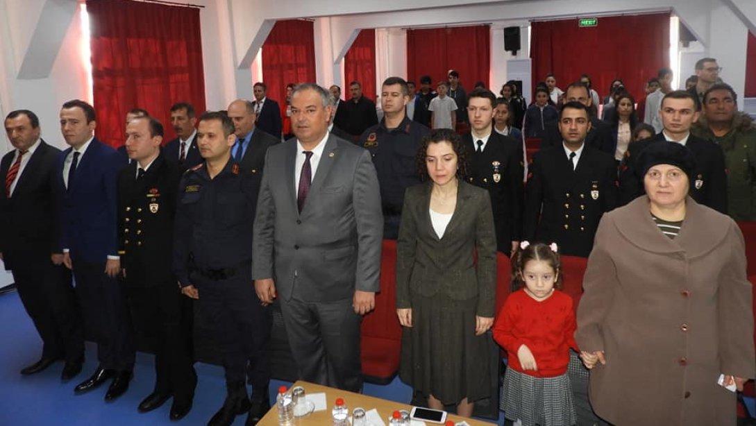 İstiklal Marşı'nın Kabulü ve Mehmet Akif Ersoy'u Anma Günü Kapsamında Program Düzenlendi.